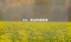 DNF，幸运的冒险家