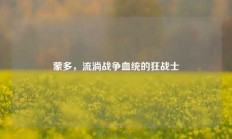 蒙多，流淌战争血统的狂战士