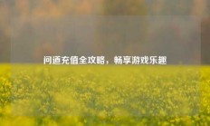 问道充值全攻略，畅享游戏乐趣