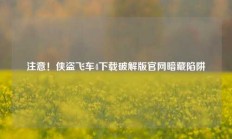 注意！侠盗飞车4下载破解版官网暗藏陷阱