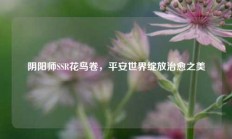 阴阳师SSR花鸟卷，平安世界绽放治愈之美