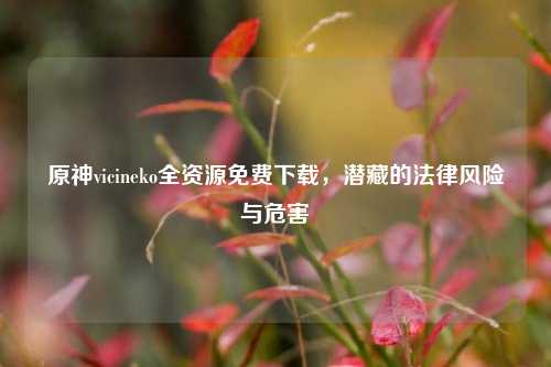 原神vicineko全资源免费下载，潜藏的法律风险与危害