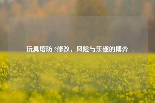 玩具塔防 2修改，风险与乐趣的博弈